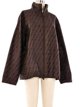 Fendi Zucca Logo Windbreaker Jacket arcadeshops.com