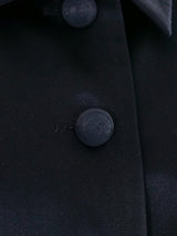 Yves Saint Laurent Satin Cropped Jacket Jacket arcadeshops.com