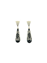 Gianni Versace Teardrop Earrings Accessory arcadeshops.com