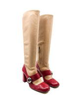 Prada Mary Jane Boots, 38.5 Accessory arcadeshops.com