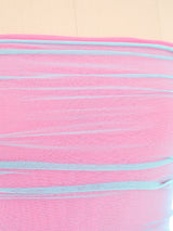 Plein Sud Cotton Candy Mesh Tube Dress Dress arcadeshops.com