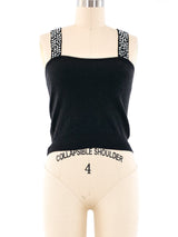 Sonia Rykiel Embellished Knit Tank Top arcadeshops.com