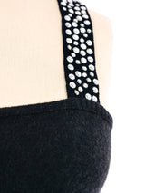 Sonia Rykiel Embellished Knit Tank Top arcadeshops.com