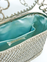 Silver Lattice Box Bag Accessory arcadeshops.com