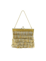 Fringed Kisslock Evening Bag Accessory arcadeshops.com