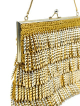 Fringed Kisslock Evening Bag Accessory arcadeshops.com