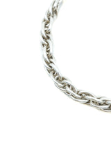Gucci Sterling Silver Rope Choker Accessory arcadeshops.com