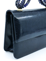 Darby Scott Lizard Skin Stone Handle Bag Accessory arcadeshops.com