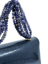 Darby Scott Lizard Skin Stone Handle Bag Accessory arcadeshops.com