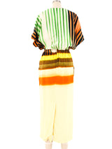 Dries Van Noten Len Lye Printed Midi Dress Dress arcadeshops.com