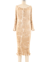 Patricia Lester Candlelight Pleated Column Dress Dress arcadeshops.com