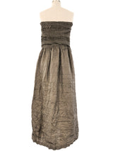 Issey Miyake Wrinkle Pleated Convertible Dress Dress arcadeshops.com