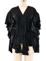 Rick Owens Pleated Peplum Jacket Jacket arcadeshops.com