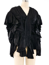 Rick Owens Pleated Peplum Jacket Jacket arcadeshops.com