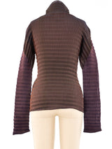 Issey Miyake Corrugated Plisse Top Top arcadeshops.com