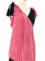 Mary McFadden Layered Plisse Dress Dress arcadeshops.com