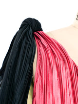 Mary McFadden Layered Plisse Dress Dress arcadeshops.com