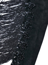 Embellished Suede Opera Gloves Accessory arcadeshops.com