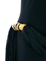Gianfranco Ferre Ring Accented Jersey Dress Dress arcadeshops.com