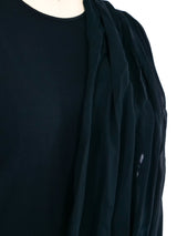 Gianfranco Ferre Ring Accented Jersey Dress Dress arcadeshops.com