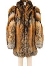 Red Fox Fur Chubby Outerwear arcadeshops.com