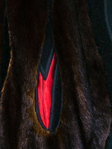Koos Van Den Akker Patchwork Fur Maxi Coat Outerwear arcadeshops.com