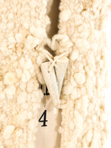 Ivory Hand Knit Vest Jacket arcadeshops.com