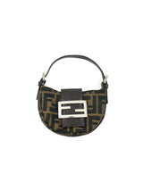 Fendi Zucca Print Micro Mini Croissant Bag Accessory arcadeshops.com