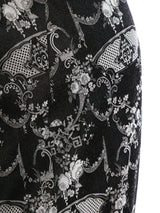 Alexander McQueen Joan Brocade Skirt Bottom arcadeshops.com