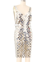 Paillette Disc Tank Dress Dress arcadeshops.com