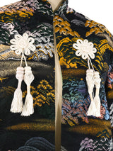 Pagoda Motif Brocade Jacket Jacket arcadeshops.com