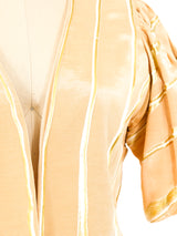 Terry and Toni Gold Painted Short Sleeve Jacket Jacket arcadeshops.com