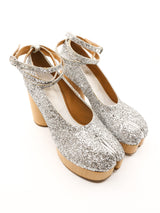 Maison Margiela Glitter Tabi Platforms, 39 Accessory arcadeshops.com