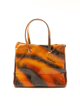 Roberto Cavalli Metallic Mini Tote Accessory arcadeshops.com