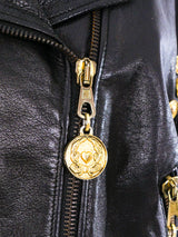 Moschino Live To Love Motorcycle Jacket Jacket arcadeshops.com