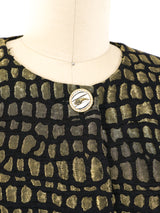 Gianni Versace Istante Brocade Skirt Suit Suit arcadeshops.com