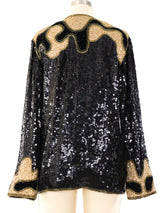Judith Ann Quilted Sequin Jacket Jacket arcadeshops.com