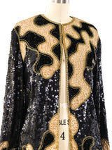 Judith Ann Quilted Sequin Jacket Jacket arcadeshops.com