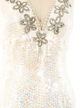 1970's Sequin Embellished Jumpsuit Ensemble Suit arcadeshops.com