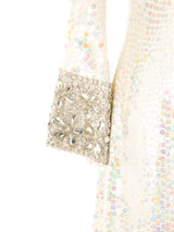 1970's Sequin Embellished Jumpsuit Ensemble Suit arcadeshops.com