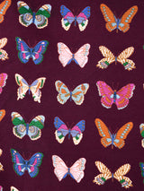 Gucci Butterfly Printed Silk Scarf Accessory arcadeshops.com