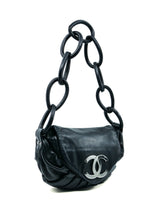 Chanel Ring Handle Logo Flap Shoulder Bag Accessory arcadeshops.com