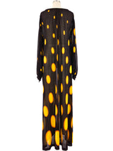 Optic Printed Jersey Maxi Dress Dress arcadeshops.com