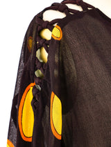 Optic Printed Jersey Maxi Dress Dress arcadeshops.com