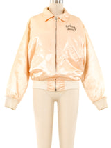 1970's Radio City Music Hall Satin Souvenir Jacket Jacket arcadeshops.com