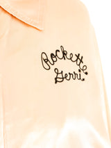 1970's Radio City Music Hall Satin Souvenir Jacket Jacket arcadeshops.com