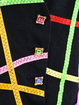 Todd Oldham Rainbow Ribbon Vest Top arcadeshops.com