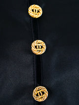 Chanel Bow Embellished Crepe Dress Dress arcadeshops.com