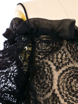 Romeo Gigli Off The Shoulder Ruffle Dress Dress arcadeshops.com