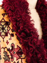 Anne Klein Fur Trimmed Tapestry Coat Outerwear arcadeshops.com